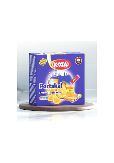Koza Tek İçimlik Portakal Aromalı Toz İçecek 50'li