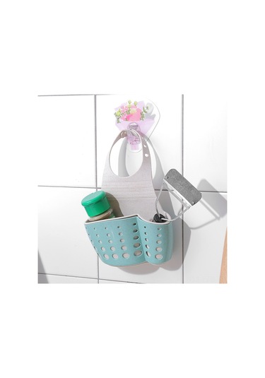 Fosenze Küçükbuğday Desenli Çift Katlı Su Deposu Organizer Sepeti, Mutfak Lavabo Suyu Süzgeç Rakası, Norveç Yeşili Diğer
