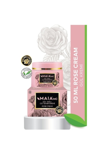 Maia Mc Gül Yağlı Cilt Bakım Kremi 2 x 50 ML