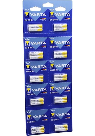 Varta İnce Pil Alkalin 20pcs 5570