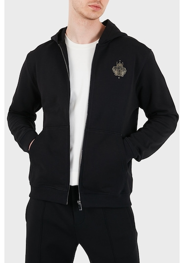 Boss Erkek Sweat 50556427 001 Siyah Siyah