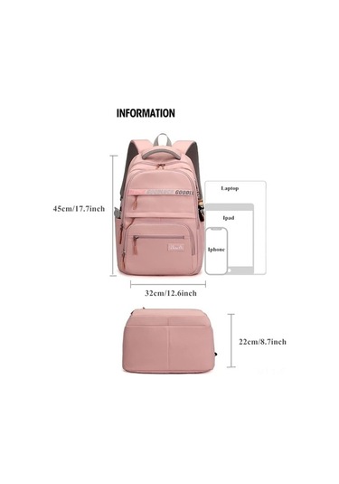 Didadodo Vintage Çiçek Desenli Hafif Nylon Sırt Çantası, Omuz Stili Ve Yan Cepleriyle Pratik Çok Renkli Çok Renkli