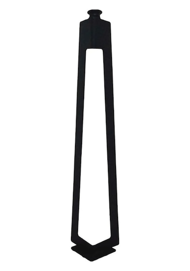 Tekli Dekoratif Metal Firkete Sehpa Ayağı (52 cm Yükseklik)