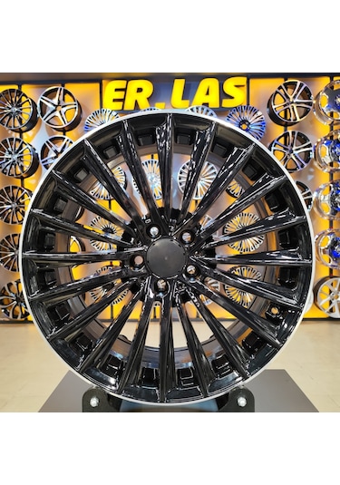 2 Adet Km-d989 9,5 19 5 112 Et48 66,6 Black/ld Jant Takım