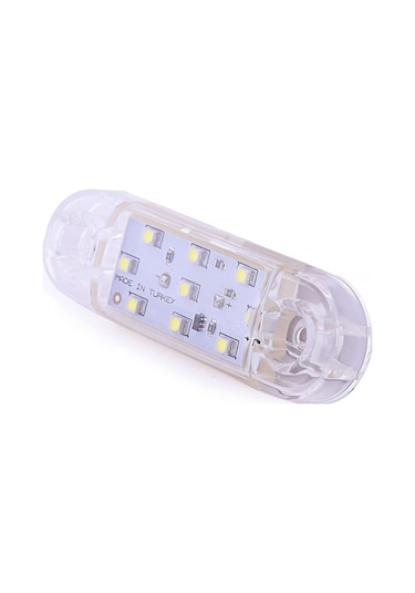Ahmet Otomotiv 10 Adet Tombul Parmak Led Beyaz 12v-24v