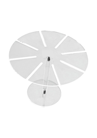 Suntek Akrilik Şeffaf Kek Tutucu Şeker Masa Ekranı Tatlı