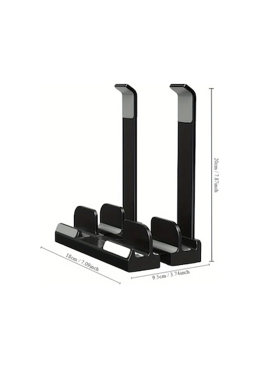 Çift Amaçlı Dizüstü Bilgisayar Dikey Standı Depolama Rafı Masaüstü Yükseltme Soğutma Tabanı White