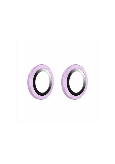 Go Des Apple Uyumlu iPhone 14 Plus Go Des Eagle Kamera Lens Koruyucu ZORE-273690 Mor