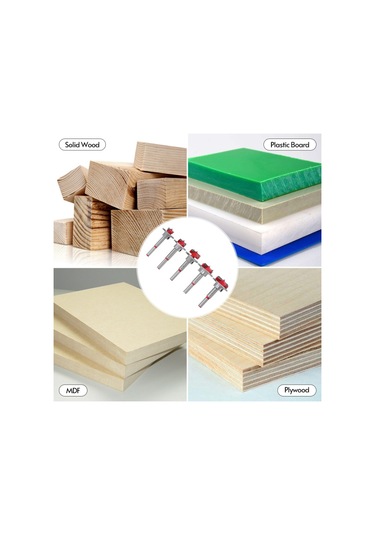 Yaozixia Forstner Bit Ağaç İşleme Delik Açma Aletleri Çimentolu Karbür 15/20/25/30/35mm Ahşap Delme Menteşe Ahşap Plastik Anahtarlı