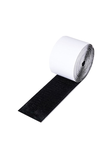 Suofeng Elektro Gitar Efekt Pedalı Yapışkan Bant, 5cm X 2m, Siyah, Loop Kadife , Kolay Kurulum