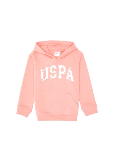 U.s. Polo Assn. Kız Çocuk Sweatshirt 50314312-vr105 Neon Pembe//neon Pınk