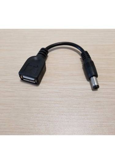 Generic Dc 2.1MM X 5.5MM Adaptör Usb Tip A Dönüştürücü 10CM