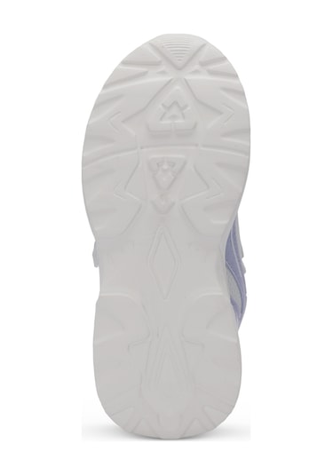 Slazenger KLARION Çocuk Cırt Cırtlı Gri / Mor Günlük Spor Ayakkabısı