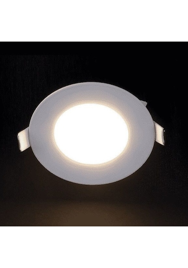 Noas 3w Sıva Altı Slim Led Panel Yuvarlak Yl10-0300, Yl10-0301 Günışığı