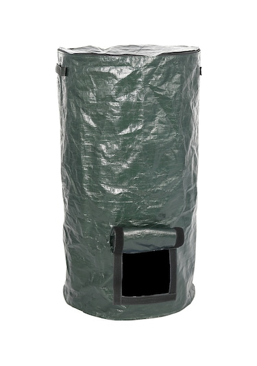 Singree "kompost Poşeti - Dayanıklı Pe Malzeme, Su Geçirmez, Katlanabilir Bahçe Atık Çantası"