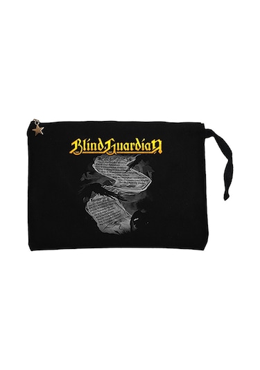 Blind Guardian Gour 2016 Siyah Clutch Cüzdan / El Çantası Siyah