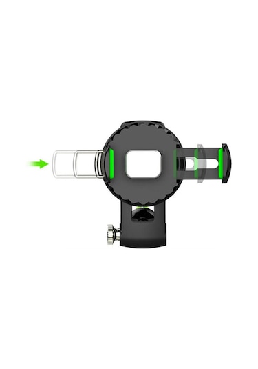 Araç Içi Telefon Tutucu-Diamond Jel Vantuz Torpido Araç Tutacağı-Siyah