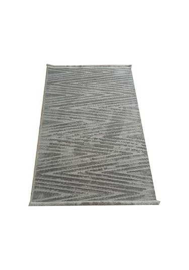 Çam Halı Eyfel 3107 Gri Romans Halı Modern Desenli Makine Halısı