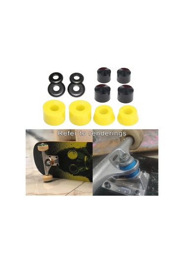 Homyl Kaykay Burcu Yedek Bardak Yıkayıcılar Longboard Sarı Sarı Çok Renkli