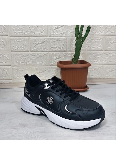 Lumberjack Pol Pu Siyah Memoryfoem Rahat Taban Spor Ayakkabı Siyah