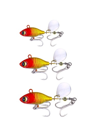 Hengjıa Batık Vıb Sahte Yemler Payet Yemler, Boyut: 4.8cm 7g 6 Renk Kutulu