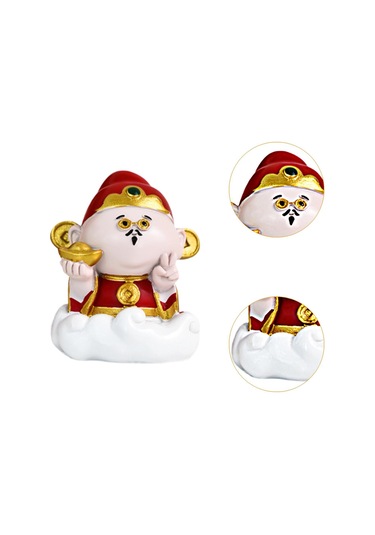 Suntek Çin Figürleri Heykel Dekorasyonu Zenginlik-tanrısı