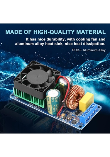 Jms 500W Irs2092S Dijital Güç Amplifikatörü Kurulu Mono Kanal