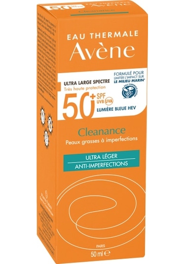 Avene Cleanance Ultra-Light SPF50+ Güneş Koruyucu 50 ML
