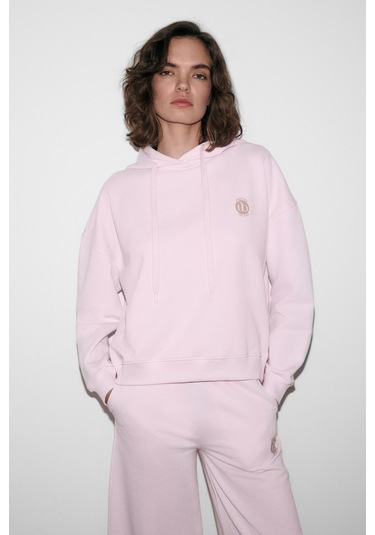 Urban Beat Elıtsa Kadın Pembe Sweatshirt Pembe