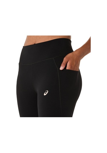 Asics Nagıno Run Adjustable Tıght Kadın Siyah Beyaz Tayt 2012d137-001 Siyah Beyaz