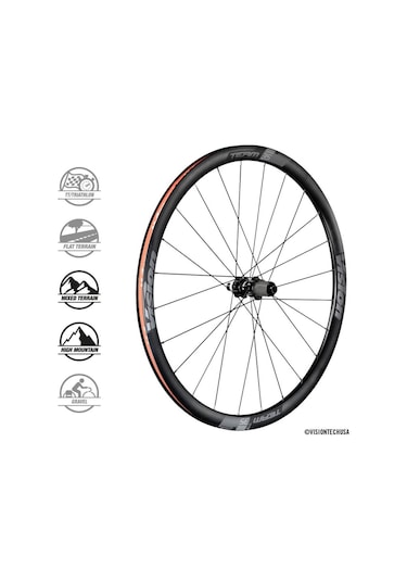Fsa Vision Team35 Disk Centerlock Yol Jant Seti Siyah