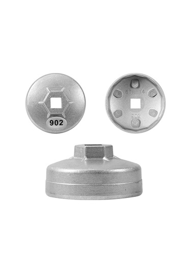 Kosona Alüminyum Yağ Filtresi Tamiri Aracı 67mm İç Çap, 14 Diş - Sağlam Tutuş, Kolay Kurulum, Çoklu Araç Uyumlu