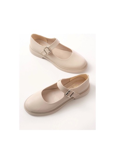 Ysn-4444 Bej Günlük Bayan Ayakkabı Bej