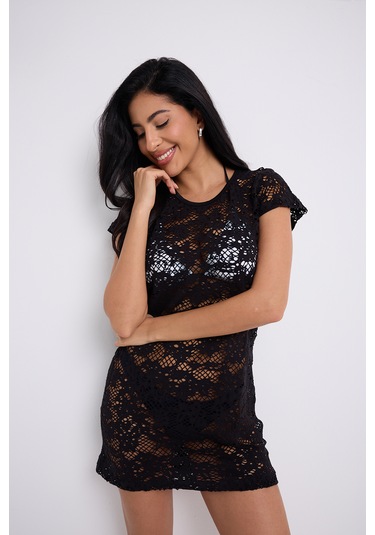 By Papi Jakar Desen Elbise Siyah