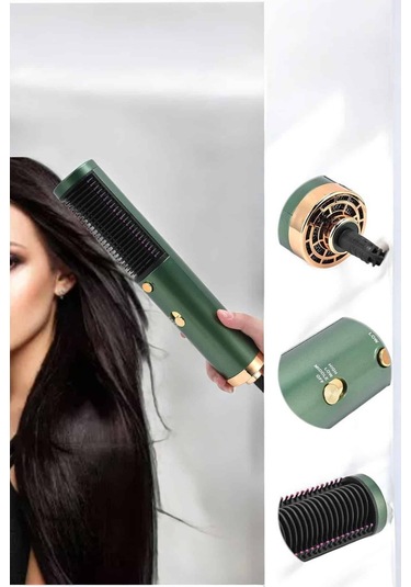 Üflemeli Fön Tarak Düzleştirici Seramik Kaplama Elektriklenme Karşıtı