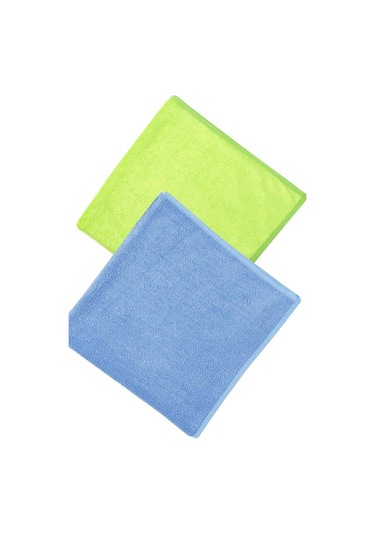 Technow Universal Parlak Doku 2li Mikrofiber 40x40cm Temizlik Bezi Karma