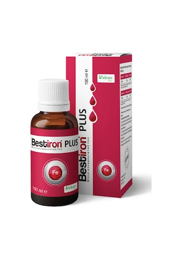Valens Bestiron Plus Demir Içeren Sıvı Takviye Edici Gıda 100 Ml