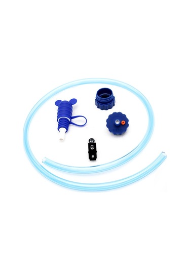 Çift Adaptörlü Su Şişesi İçme Tüpü Hidrasyon Sistemi Bisiklet Trekking İçin İçecek Tüpü Kiti Şeffaf