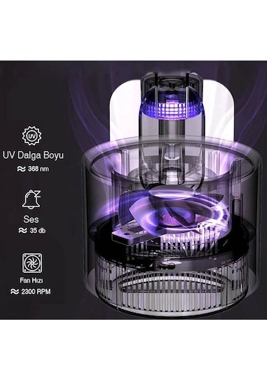 Dualpest AN-C900 Ultraviyole Sivrisinek Kovucu - Usb Girişli