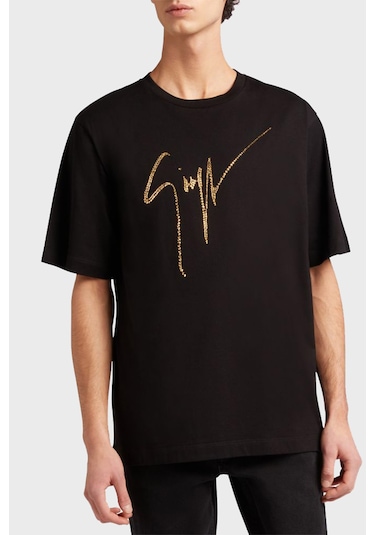 Giuseppe Zanotti Erkek T Shirt Iru2003-001 Siyah Siyah Giuseppe Zanotti Erkek T Shirt Iru2003-001 Siyah Siyah