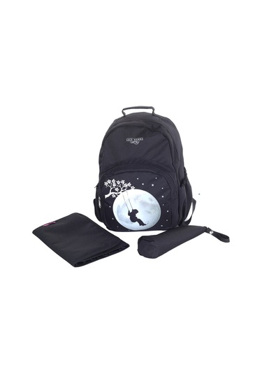 Coco Mamma Vera Anne Bebek Bakım Çantası Düşler Salıncağı Siyah