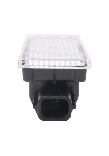 Monyee Renault Twingo Iı/clio Iıı/megane Iı-ııı 2 Adet Led Plaka Lambası, 6000-6500k Beyaz Işık, 24 Led, 12-30v, 50.000+ Saat Ömür, Plug&play Siyah Abs