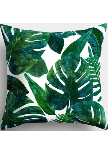 Novahub Devetabanı Tabanı Bitkisi Kırlent Kılıfı Yeşil, Ergonomik Yeşil