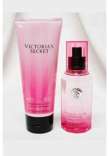 Victoria's Secret Bombshell Vücut Spreyi 75 ML + Vücut Losyonu 100 ML