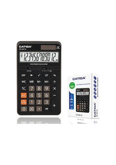 Catiga CD-AX12 Masaüstü 12 Hane Hesap Makinesi