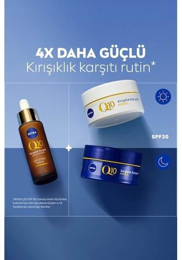 Nivea Q10 Kırışıklık Karşıtı Çift Etkili Serum 30 ML