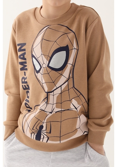 Spiderman Vizon Erkek Çocuk Eşofman Takımı
