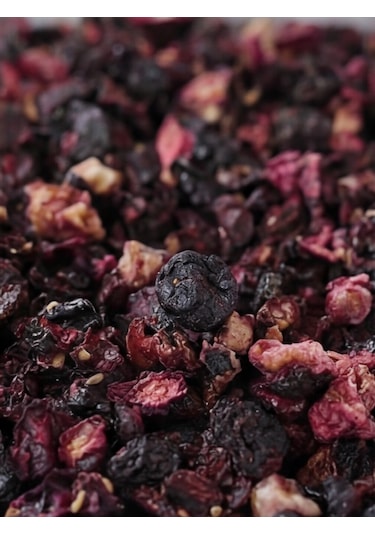 Freeze Dried Yaban Mersini Dondurularak Kurutululmuş Granül 85 Gr 80 G