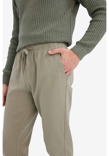Defacto Regular Fit Dar Paça Pantolon C6022ax25aukh454 Haki