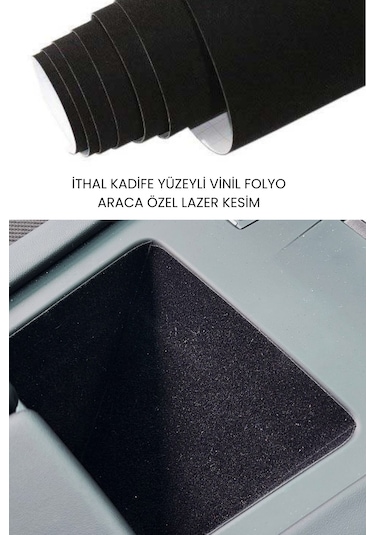 Peugeot 308-p5/408 Açık Cep İçin Kadife Kaplama